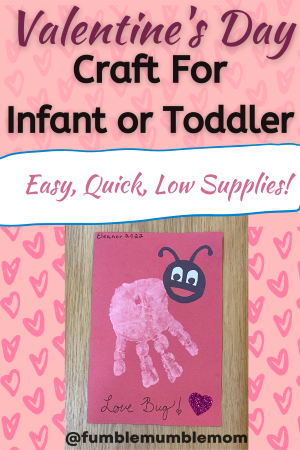 Valentine's Day Toddler Craft