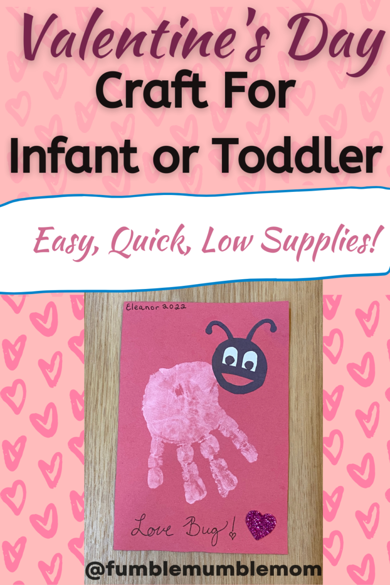 Easy Infant Toddler Valentine's Day Craft