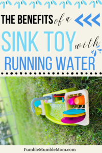 Toy Sink with Running Water